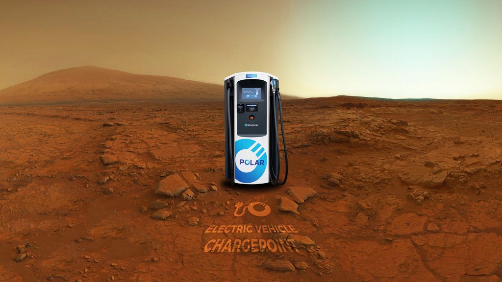 Ultracharge photoshopped onto Mars