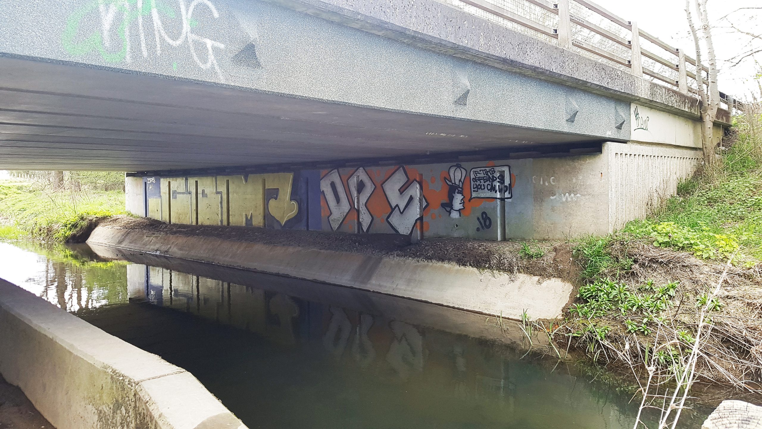 Under bridge graffiti overview